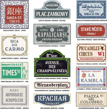 Vector graphic label