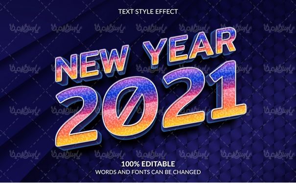 وکتور طرح سال 2021