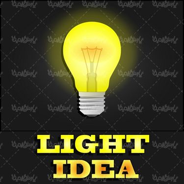 وکتور لامپ حبابی