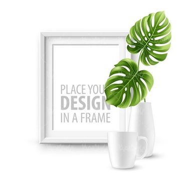 Vector photo frame