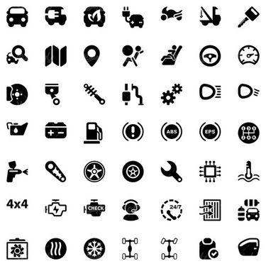 وکتور آیکن خودرو