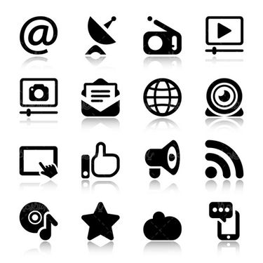 وکتور آیکن اینترنت