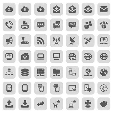 وکتور آیکن اینترنت