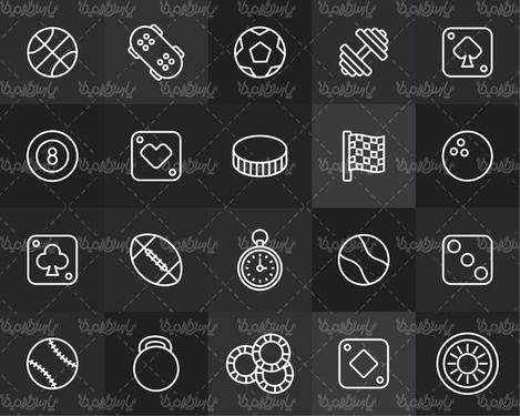 وکتور آیکن ورزشی