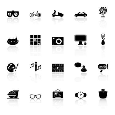 Vector icon set