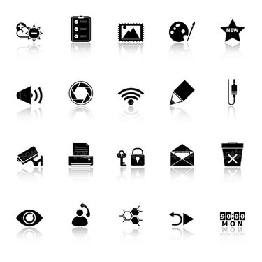 Vector icon set