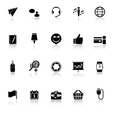 وکتور مجموعه آیکن