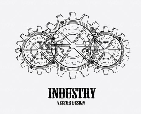وکتور بک گراند صنعت