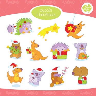 وکتور مجموعه حیوانات