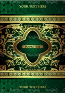 وکتور بک گراند گل و بوته