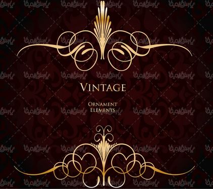 وکتور حاشیه گل