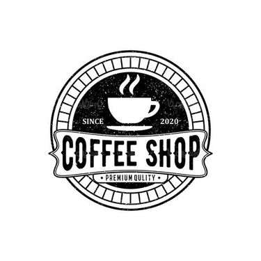 وکتور لیبل قهوه