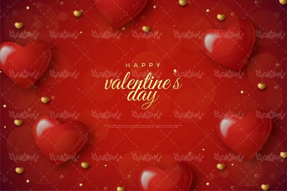 وکتور طرح ولنتاین