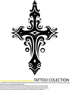 وکتور سیاه قلم تتو