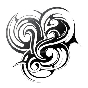 وکتور سیاه قلم تتو