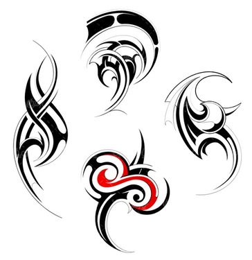 Vector tattoo design