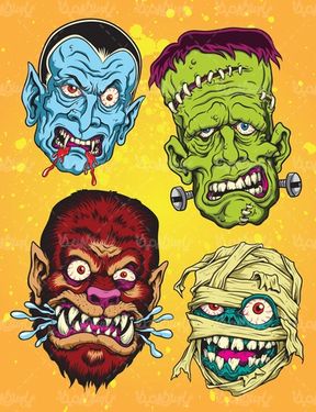 وکتور هیولا