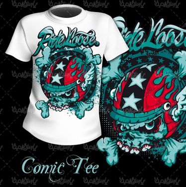 وکتور موکاپ تیشرت