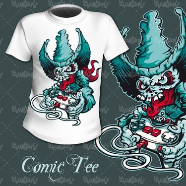 وکتور موکاپ تیشرت