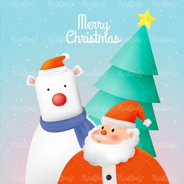 وکتور آدم برفی