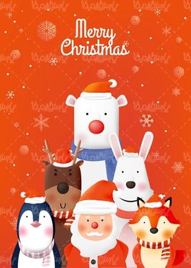 وکتور آدم برفی