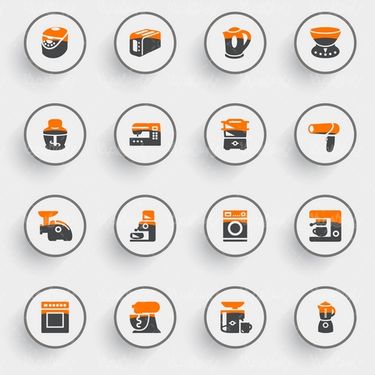 وکتور مجموعه آیکن