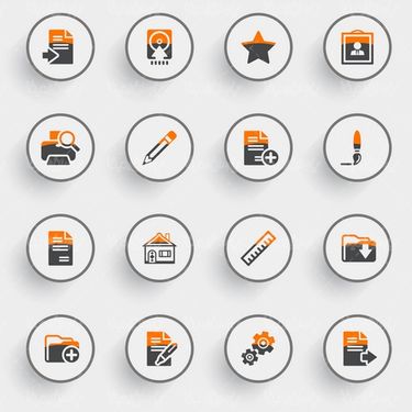 Vector icon set