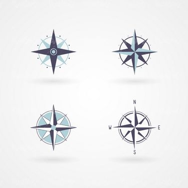 وکتور قطب نما