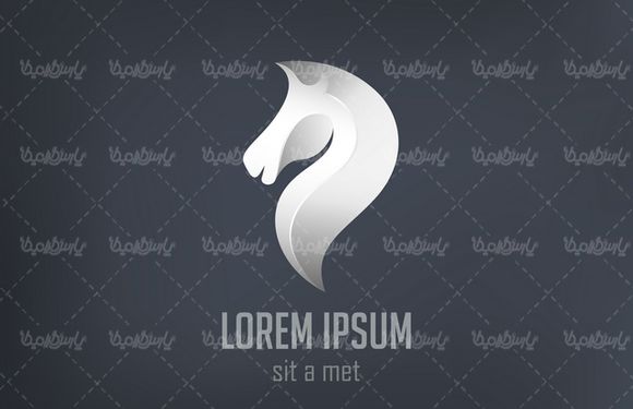 وکتور لوگو اسب