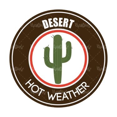 وکتور لیبل کاکتوس