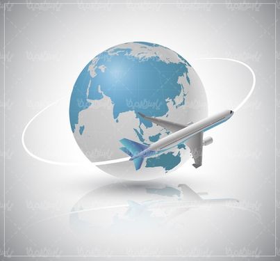 وکتور آژانس هواپیمایی