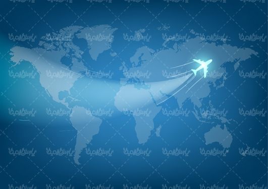 وکتور آژانس هواپیمایی