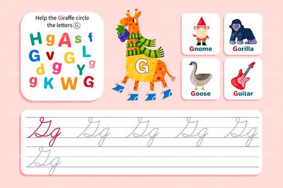 وکتور آموزش زبان