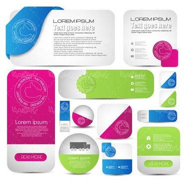 وکتور برچسب