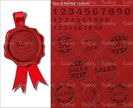 دانلود وکتور لیبل استامبی