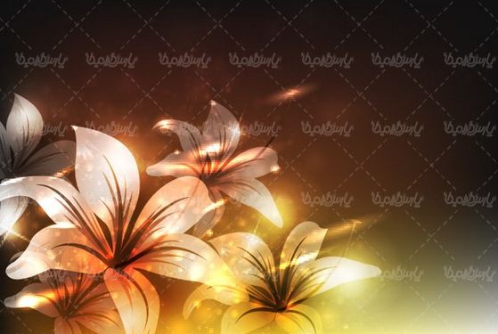 Flower background vector