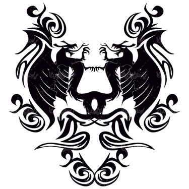 وکتور طرح تتو