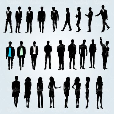 وکتور مدل مرد