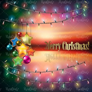 دانلود وکتور طرح کریسمس