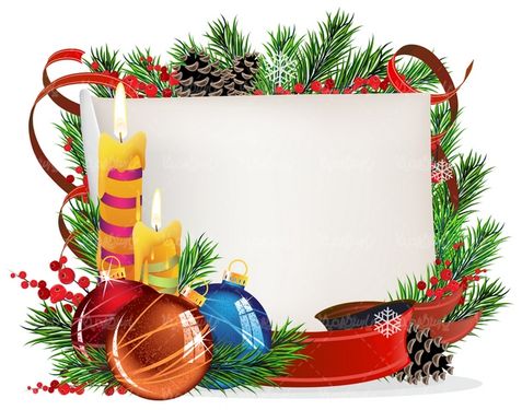 وکتور حاشیه برگ کاج