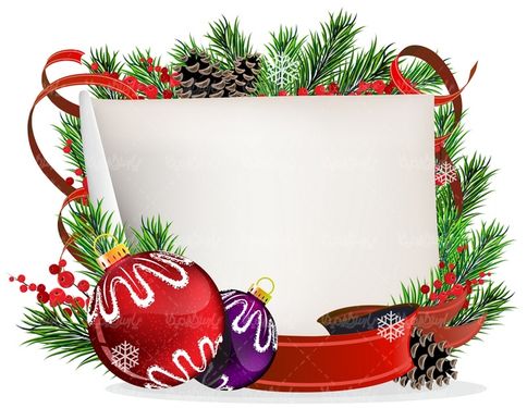 وکتور حاشیه برگ کاج