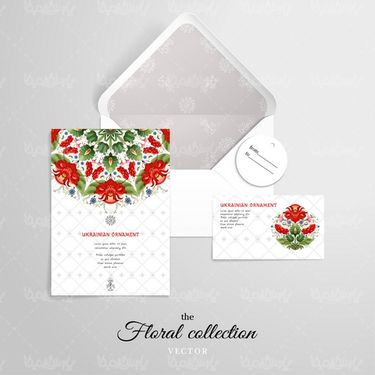 وکتور فریم گل