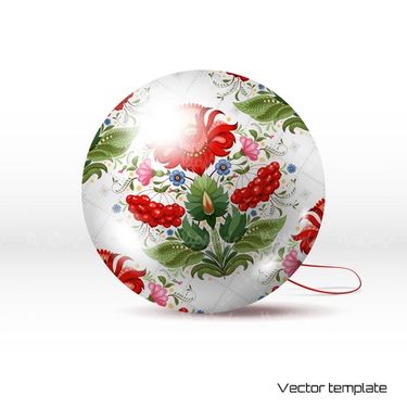 وکتور فریم گل