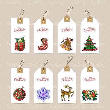 وکتور لیبل آویز