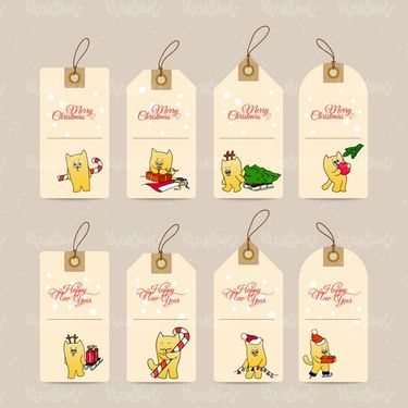 وکتور لیبل آویز