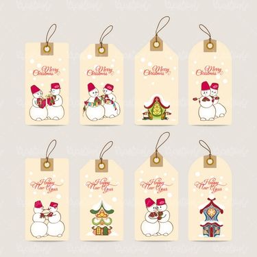 وکتور لیبل آویز