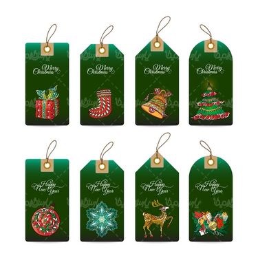 Vector label pendant