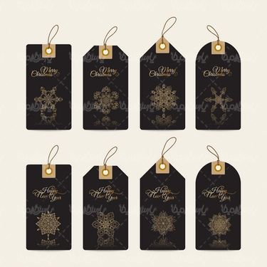 Vector label pendant