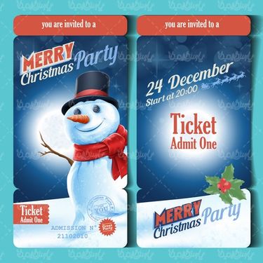 وکتور آدم برفی