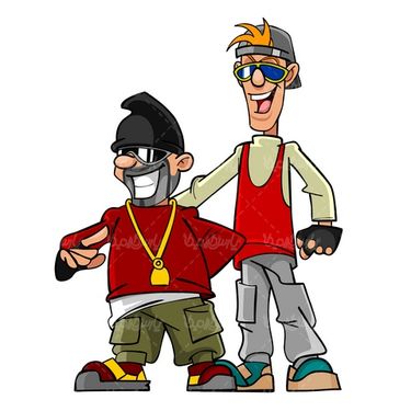 وکتور شخصیت کارتونی